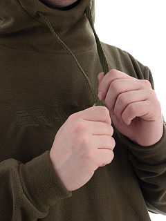 Мерч толстовка флисовая GRAYLING, т.хаки